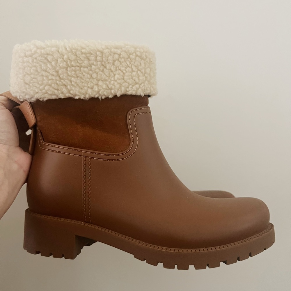 See by Chloe fur boots